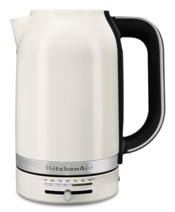 KitchenAid 5KEK1701EPL vattenkokare 1,7 l 2400 W Svart, Rostfritt stål, Vit