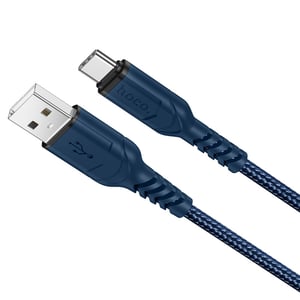 Hoco X59 kabel USB USB 2.0 1 m USB A USB C Niebieski
