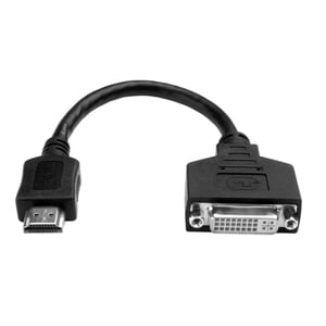 Tripp Lite P132-08N adapter kablowy 0,2 m DVI-D HDMI Czarny