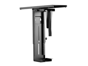 Equip 650892 Computerhalterung – CPU-Halterung unter dem Schreibtisch, schwarz