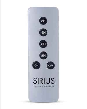 Sirius Home 10000-fjärrkontroll Belysning Tryck på knapparna