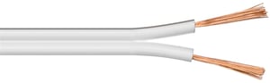 Goobay 15116 kabel audio 25 m Biały