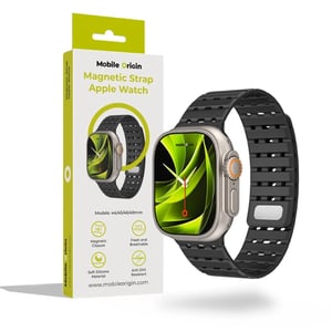 Mobile Origin AWMS-01-BLK inteligentne akcesorium osobiste Pasek Czarny Silikon