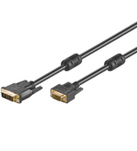 Goobay MMK 632-200 G 2m DVI-I/VGA VGA (D-Sub) Black