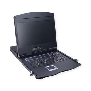 VALUE 26.99.0191 rackkonsol 48,3 cm (19") Svart