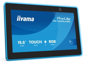 iiyama TW1625LASC-B3PNR skärm för konferensrum. 39,6 cm (15,6") 1920 x 1080 px LED Wi-Fi 6 (802.11ax), Wi-Fi 5 (802.11ac), Wi-Fi 4 (802.11n), 802.11g, 802.11a, 802.11b Svart Bluetooth