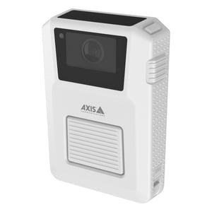 Axis W120 Body-Worn Camera Wireless CMOS 1920 x 1080 px Black, White Battery 0.1 lx Wi-Fi 802.11a, 802.11b, 802.11g, Wi-Fi 4 (802.11n), Wi-Fi 5 (802.11ac), Bluetooth 5.1