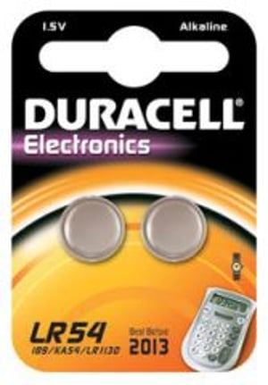 Duracell LR54 bateria do użytku domowego Jednorazowa bateria Alkaliczny