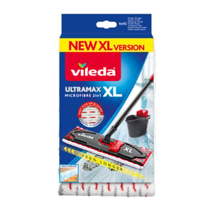 Vileda UltraMax XL Moppunderlägg Röd, Vit