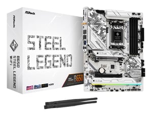 Asrock B650 Steel Legend WiFi AMD B650 Gniazdo AM5 ATX
