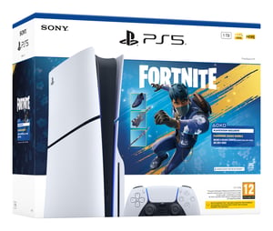 Sony PlayStation 5 – Fortnite Flowering Chaos-paket 1 TB Wi-Fi Svart, Vit
