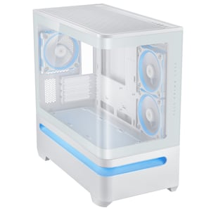 ASUS PRIME AP202 ARGB Mini Tower Biały