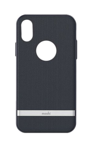 Moshi Vesta pokrowiec na telefon komórkowy 14,7 cm (5.8") Powłoka ze skóry Niebieski