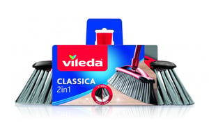 Vileda 141256 Kehrzubehör Besenbürste Grau