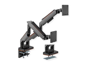 ROLINE 17.03.1109 Monitor Mount / Stand, 88.9 cm (35"), Desk, Black, Gray