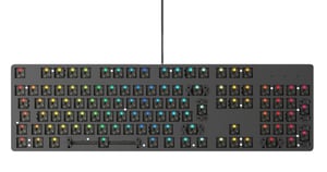 Glorious Gaming GMMK-RGB-ISO klawiatura USB Czarny
