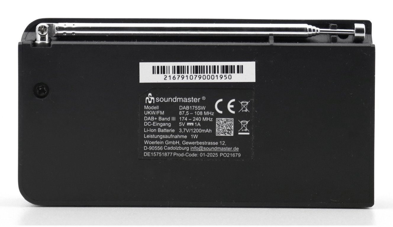 фото Радиоприемник Soundmaster DAB175SW 3