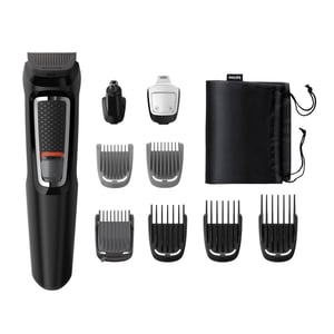 Philips MULTIGROOM Series 3000 Multigroom Seria 3000 MG3740/15 9w1, twarz i włosy
