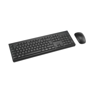 Kensington KM150 EQ Keyboard with Included Mouse, Office RF Wireless, QWERTZ, German, Black