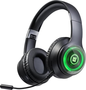 Defender FreeMotion B400 Słuchawki Przewodowy i Bezprzewodowy Opaska na głowę Połączenia/Muzyka/Sport/Codzienność USB Type-C Bluetooth Czarny