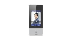 Hikvision DS-KV9503-WBE1 Video-Türsprechanlage 2 MP 10,9 cm (4,3") Schwarz, Silber