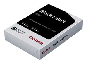 Canon Black Label Zero FSC-Papier für Tintenstrahldrucker, A4 (210 × 297 mm), 500 Blatt, weiß