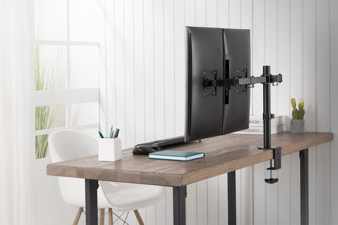Digitus Uchwyt na dwa monitory, 2x 32", 2x 8 kg