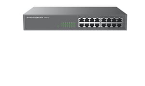 Grandstream Networks GWN7702P Unmanaged-Netzwerk-Switch 10G-Ethernet (100/1000/10000) Schwarz