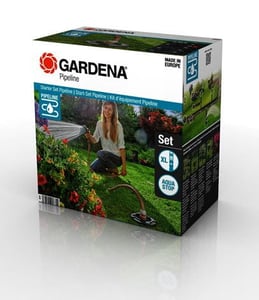 Gardena 8270-20 Water Sprinkler, Round Sprinkler, Plastic, Black