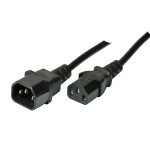 S/CONN maximum connectivity С13-С14, 1.8 m Czarny 1,8 m C13 panel C14 panel