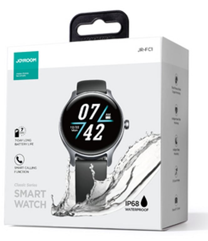 фото Смарт-годинник Joyroom JR-FC1 Black