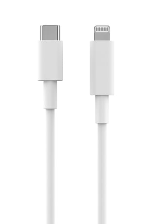 2GO 795848 kabel Lightning 1 m Biały