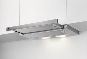 Electrolux LFP326S Semi-built-in (pull-out) Gray, Stainless Steel 410 m³/h