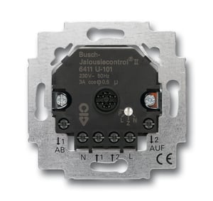 Busch-Jaeger 2CKA006410A0377 Electrical Outlet, Black, Gray