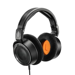 Neumann NDH 30 Black Edition Wired Headphones, Headband Style, Stage/Studio, Black