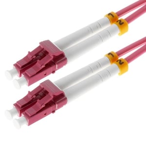 Helos 20m OM4 LC/LC kabel InfiniBand / światłowodowy Fioletowy