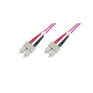 LOGON AL5SCSC03I/4I kabel InfiniBand / światłowodowy 3 m 2x SC Różowy