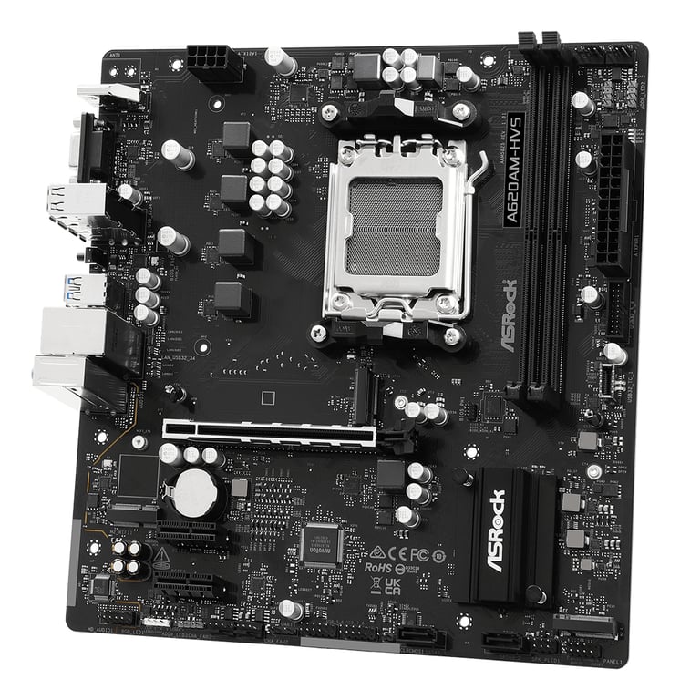 Asrock A620AM-HVS AMD A620A Gniazdo AM5 micro ATX