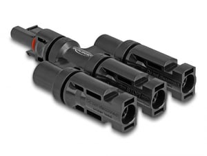 DeLOCK DL4 Solar Connector: 1 x Female to 3 x Male