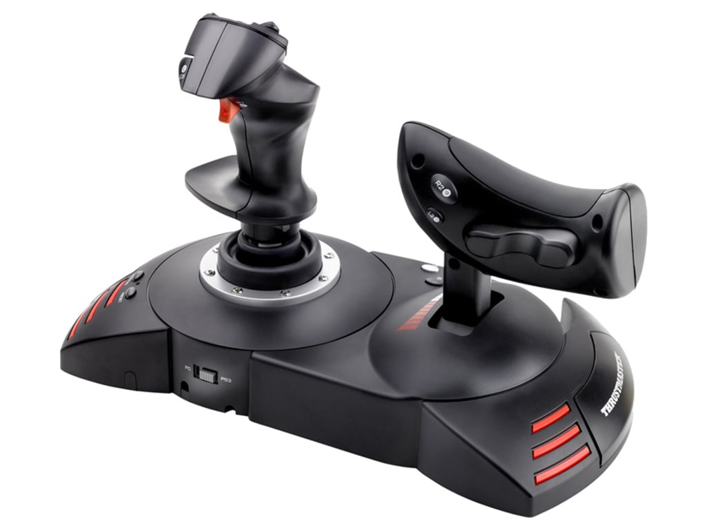 Thrustmaster T-Flight Hotas X Czarny Joystick PC, Playstation 3