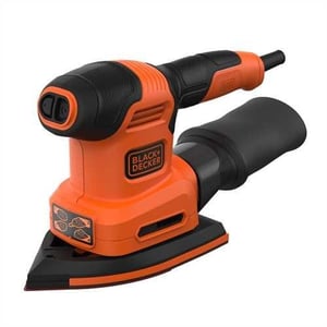 Black & Decker BEW200K Multischleifer 12000 U/min Schwarz, Orange