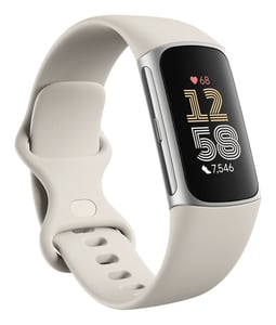 Fitbit Charge 6 AMOLED aktivitetsarmband, silver