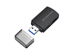 Conceptronic BIAN06B USB 3.2 Gen 1 (3.1 Gen 1) Type-A-kortläsare, svart