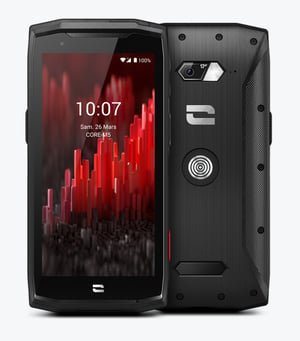 Crosscall CORE-M5 12,6 cm (4.95") Hybrid Dual SIM 4G USB Type-C 4 GB 64 GB 4000 mAh Czarny