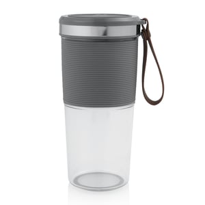 Tristar BL-4475 0.4 L Blender, 50 W Sports Blender, Gray, Stainless Steel, Transparent