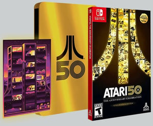 Atari 50: The Anniversary Celebration Deluxe Niemiecki, Angielski, Hiszpański, Francuska, Włoski, Japońska Nintendo Switch