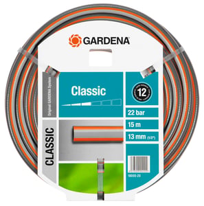 Gardena 18000-20 Gartenschlauch 15 m PVC Grau, Orange