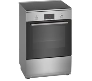 Bosch Serie 4 HLN39A050U Oven Freestanding Electric Induction cooktop Black, Gray