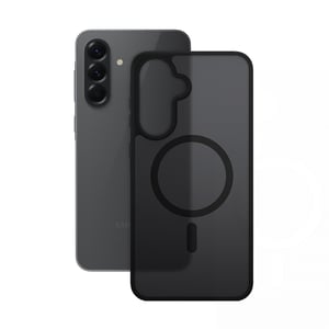 Crong Hybrid Matte Magnetic - Etui MagSafe Samsung Galaxy A56 (czarny)