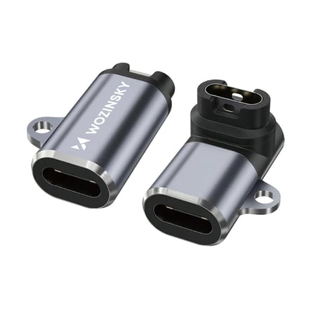 Wozinsky 5907769376771 przejściówka do kabli USB-C Szary